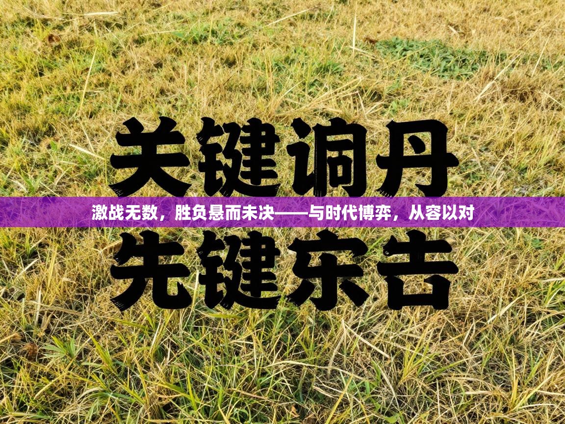 激战无数，胜负悬而未决——与时代博弈，从容以对  第2张